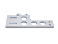 Plate brake - 10mm steel, zinc plated