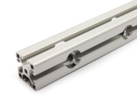 Aluminiumprofil 40x40L I-Typ Nut 8 (leicht) - 380mm inkl. CNC Bearbeitung Lenkstangenhhalter