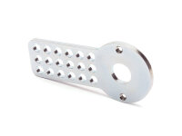 Link plate for steering B20-SHF20-L90, 5mm galvanized steel