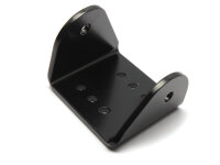 Steering bracket right / 15° caster / 15° spread / 5mm steel, galvanized